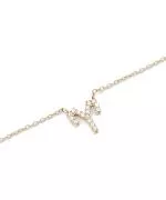 Κολιέ Daniel Wellington Crystal Zodiac Chain Gold Aries