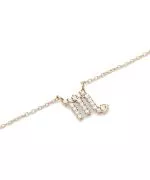 Κολιέ Daniel Wellington Crystal Zodiac Chain Gold Scorpio