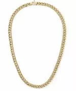 Κολιέ Daniel Wellington Ellipse Cuban Chain Gold