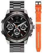 Smartwatch Ανδρικά Garett V14 Μαύρο SET
