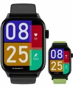 Smartwatch για Γυναίκες και Άνδρες Garett Activity 3 Μαύρο SET