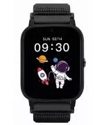 Smartwatch Παιδικά Garett Kids Tech 4G Μαύρο Velcro