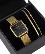 Ρολόι Γυναικεία BOWA Vienna Black Gold Mesh 29 Gift Set