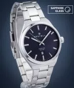 Ρολόι Ανδρικά DESTELL Aries Navy Blue Silver Steel Sapphire