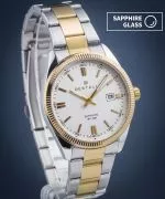 Ρολόι Ανδρικά DESTELL Loup White Silver-Gold Steel Sapphire