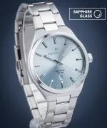 Ρολόι Ανδρικά DESTELL Aries Ice Blue Silver Steel Sapphire
