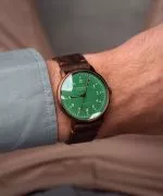 Ρολόι Ανδρικά Sternglas Lumatik Automatic Edition Bronze