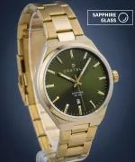 Ρολόι Ανδρικά DESTELL Aries Green Gold Steel Sapphire