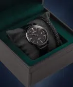 Ρολόι Ανδρικά DESTELL Pictor Full Black Sapphire Gift Set