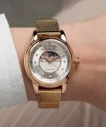 Ρολόι Γυναικεία Aviator Douglas Moonflight Silver Diamonds Limited Edition