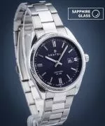 Ρολόι Ανδρικά DESTELL Loup Blue Silver Steel Sapphire