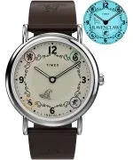 Ρολόι για Γυναίκες και Άνδρες Timex Harry Potter X Weekender Ravenclaw House 38mm Leather Strap
