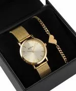 BOWA Tokyo Full Gold Mesh 33 Gift Set (ρολόι + βραχιόλι)