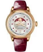 Ρολόι Γυναικεία Aviator Moonflight Gemstone Edition Silver Red Ruby Limited Edition