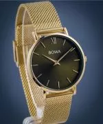 Ρολόι Γυναικεία BOWA London Green-Gold Mesh 33