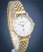 Ρολόι Γυναικεία BOWA Milan White Gold Steel 34