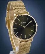 Ρολόι Γυναικεία BOWA New York Petite Green-Gold Mesh 34