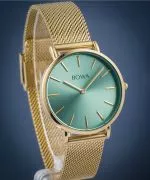 Ρολόι Γυναικεία BOWA New York Petite Mint-Gold Mesh 34