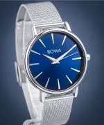Ρολόι Γυναικεία BOWA Praha Navy Blue-Silver Mesh 38