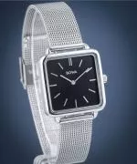 Ρολόι Γυναικεία BOWA Vienna Black Silver Mesh 29