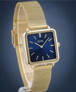 Ρολόι Γυναικεία BOWA Vienna Navy Blue-Gold Mesh 29