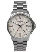Ρολόι Ανδρικά Bauhaus Aviation Titanium Automatic GMT