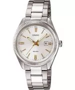 Ρολόι Ανδρικά Casio MTP λευκό