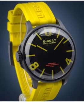 Ρολόι Ανδρικά U-Boat Darkmoon 44 BK Yellow PVD