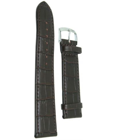 Λουράκι Morellato Juke Alligatore Calf Opaco Dark Brown 22 mm
