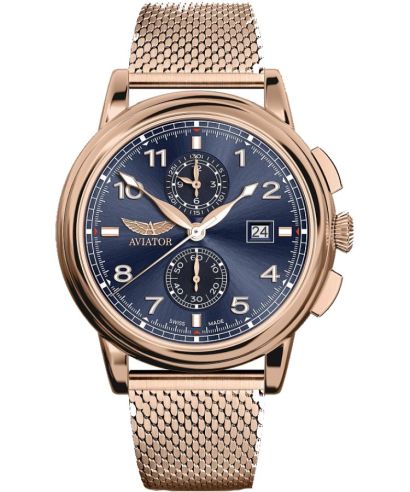 Ρολόι Ανδρικά Aviator Douglas DC-3 Chronograph Limited Edition