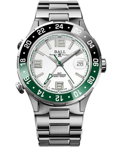 Ρολόι Ανδρικά Ball Roadmaster Pilot GMT Automatic Titanium Limited Edition