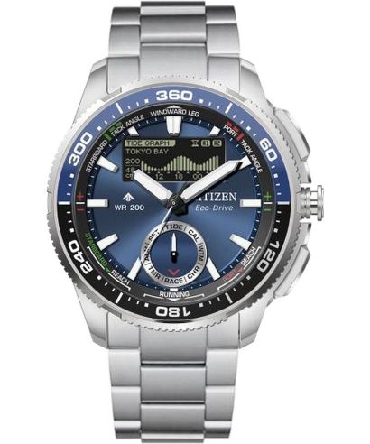 Ρολόι Ανδρικά Citizen Promaster Marine Wave Tracker Eco-Drive Chronograph