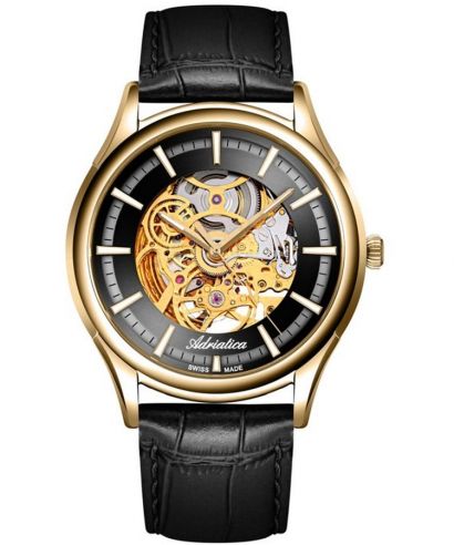 Ρολόι Ανδρικά Adriatica Classic Skeleton Automatic