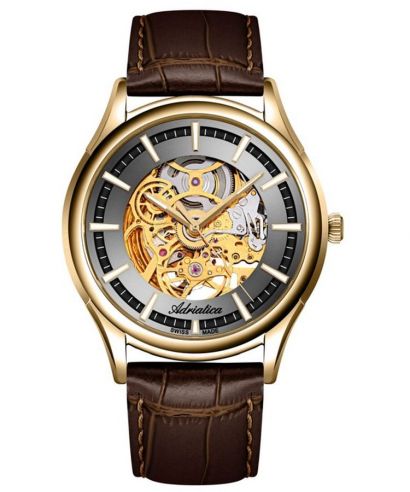 Ρολόι Ανδρικά Adriatica Classic Skeleton Automatic