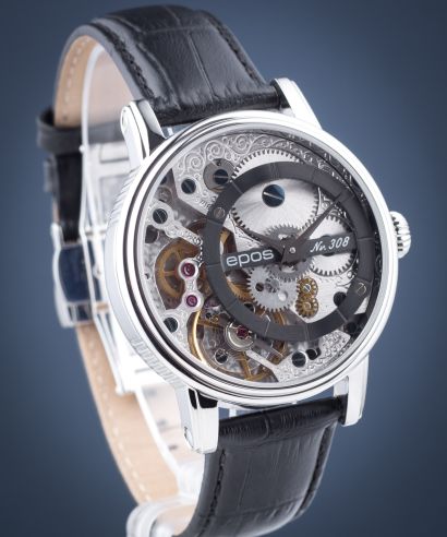 Ρολόι Ανδρικά Epos Oeuvre d'Art Verso Skeleton Limited Edition
