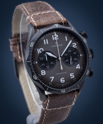 Ρολόι Junghans Meister Pilot Automatic Chronograph