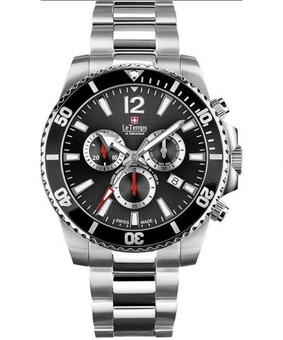 Ρολόι Ανδρικά Le Temps Swiss Naval Patrol Chronograph