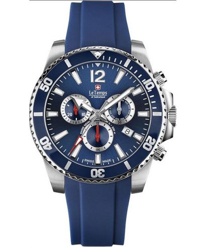 Ρολόι Ανδρικά Le Temps Swiss Naval Patrol Chronograph