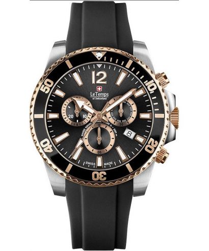 Ρολόι Ανδρικά Le Temps Swiss Naval Patrol Chronograph