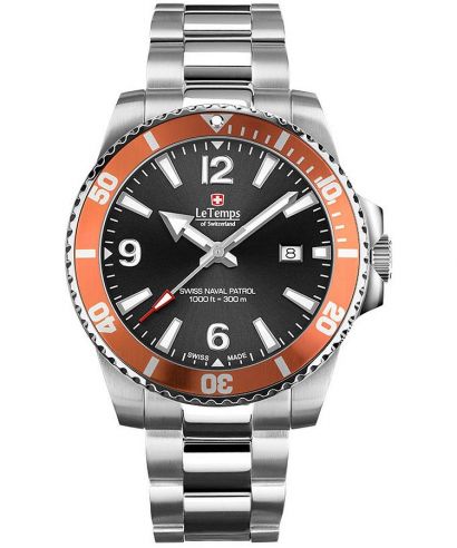 Ρολόι Ανδρικά Le Temps Swiss Naval Patrol