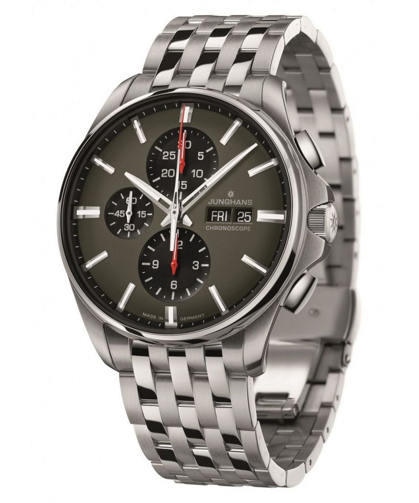 Ρολόι Ανδρικά Junghans Meister S Chronoscope ENG Automatic