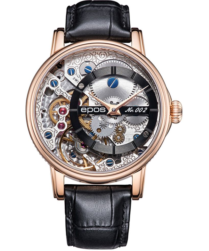Ρολόι Ανδρικά Epos Oeuvre D'Art Verso Skeleton Limited Edition