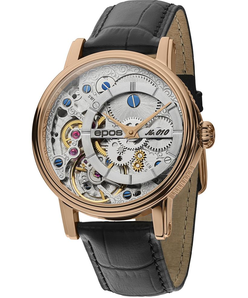 Ρολόι Ανδρικά Epos Oeuvre D'Art Verso Skeleton Limited Edition