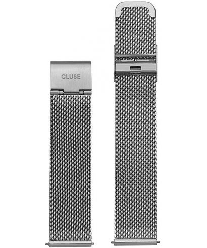 Βραχιόλι Cluse Minuit Mesh Silver 16 mm