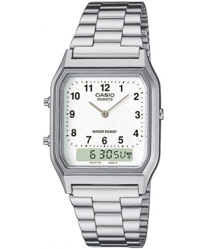 Ρολόι Ανδρικά Casio Vintage Midi λευκό