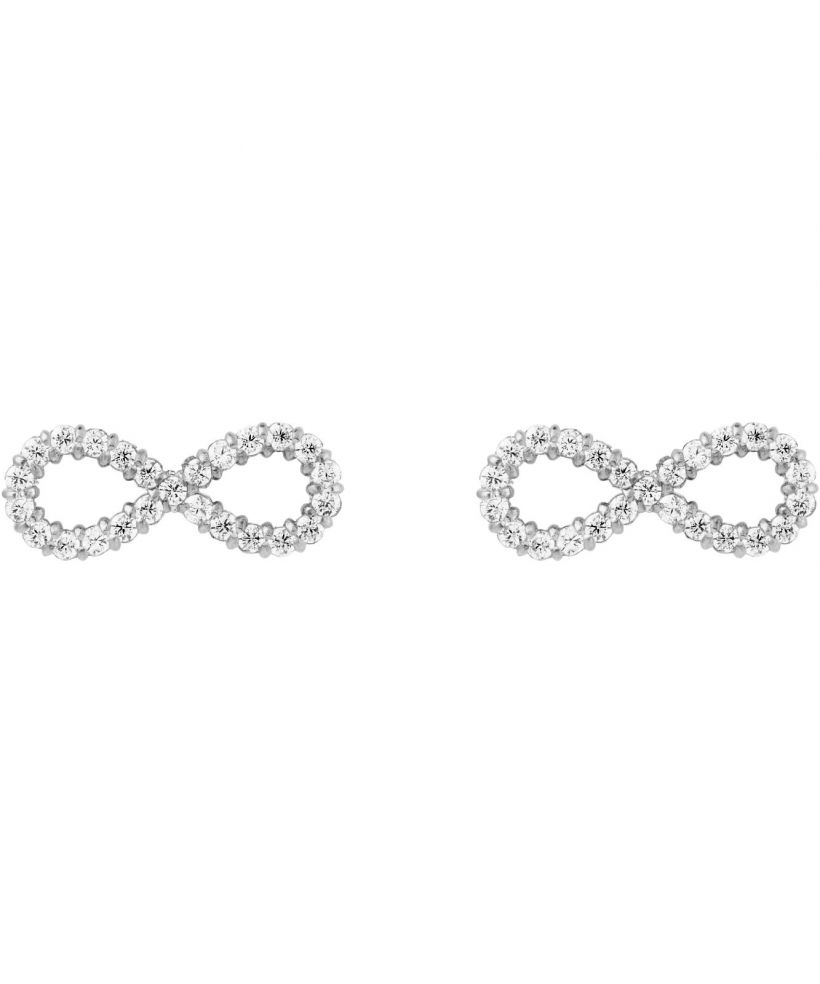 Σκουλαρίκια Daniel Wellington Mirelle Infinity Silver