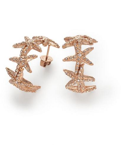 Σκουλαρίκια Paul Hewitt Sea Star Creole Earing Rose Gold