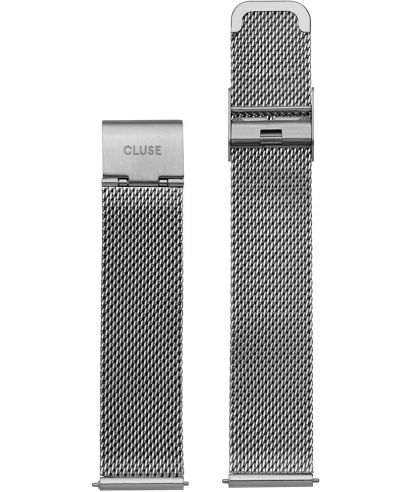 Λουράκι Cluse Boho Chic Mesh Silver 18 mm