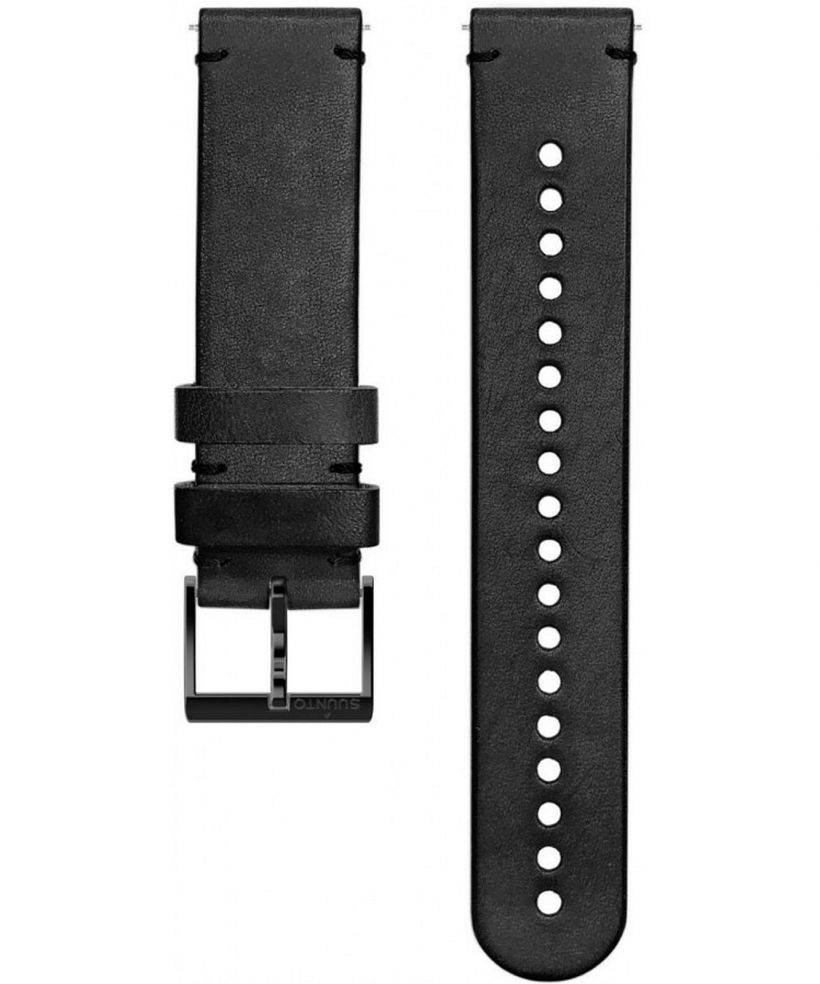 Λουράκι Suunto Urban 2 Leather Strap Black Black Size M 20 mm