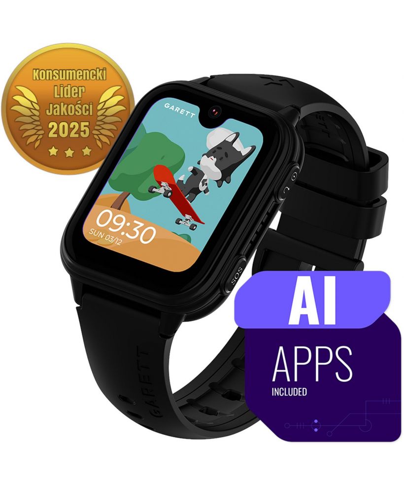 Smartwatch Παιδικά Garett Kids Vibe AI 4G Μαύρο